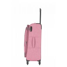 Валіза Travelite Boja Pink M на 4 колесах, рожева