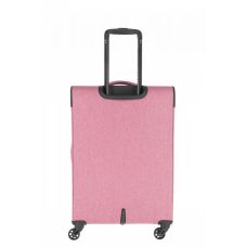 Валіза Travelite Boja Pink M на 4 колесах, рожева