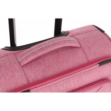 Валіза Travelite Boja Pink M на 4 колесах, рожева