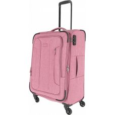 Валіза Travelite Boja Pink M на 4 колесах, рожева