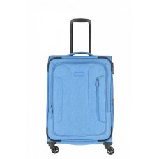 Чемодан Travelite Boja Blue M на 4 колесах, синий