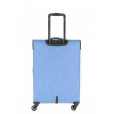 Чемодан Travelite Boja Blue M на 4 колесах, синий