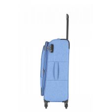 Чемодан Travelite Boja Blue M на 4 колесах, синий