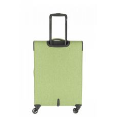Чемодан Travelite Boja Green M на 4 колесах, зеленый