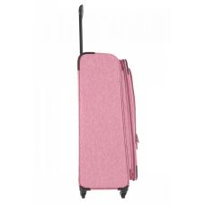 Чемодан Travelite Boja Pink L на 4 колесах, розовый
