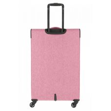 Чемодан Travelite Boja Pink L на 4 колесах, розовый