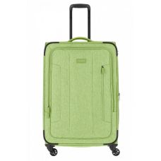 Чемодан Travelite Boja Green L на 4 колесах, зеленый
