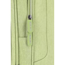 Чемодан Travelite Boja Green L на 4 колесах, зеленый