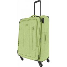 Чемодан Travelite Boja Green L на 4 колесах, зеленый