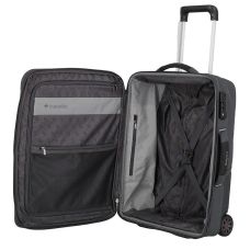 Валіза Travelite Skaii Anthracite S exp на 2 колесах, сіра