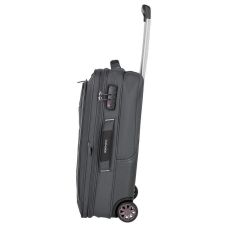 Валіза Travelite Skaii Anthracite S exp на 2 колесах, сіра