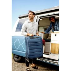 Чемодан Travelite Skaii Blue S на 4 колесах, синий