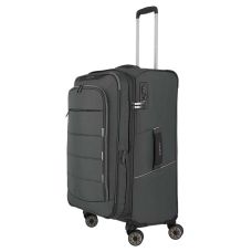 Чемодан Travelite Skaii Anthracite M exp на 4 колесах, серый