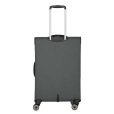 Чемодан Travelite Skaii Anthracite M exp на 4 колесах, серый