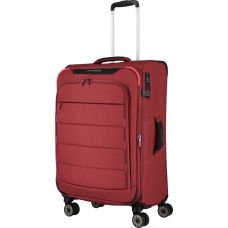 Валіза Travelite Skaii Red M exp на 4 колесах, червона