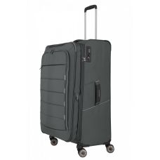 Чемодан Travelite Skaii Anthracite L exp на 4 колесах, серый