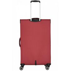 Чемодан Travelite Skaii Red L exp на 4 колесах, красный