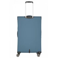 Чемодан Travelite Skaii Blue L exp на 4 колесах, синий