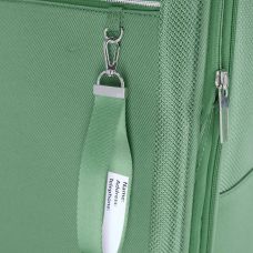 Чемодан Travelite Miigo Green S на 4 колесах, зеленый
