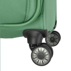 Чемодан Travelite Miigo Green S на 4 колесах, зеленый