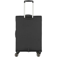 Чемодан Travelite Miigo Black M exp на 4 колесах, черный