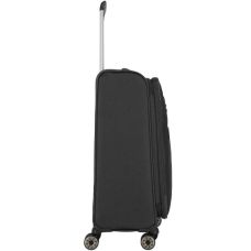 Валіза Travelite Miigo Black L exp на 4 колесах, чорна