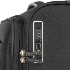 Валіза Travelite Miigo Black L exp на 4 колесах, чорна