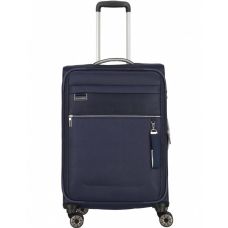 Чемодан Travelite Miigo Navy M exp на 4 колесах, синий