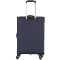 Чемодан Travelite Miigo Navy M exp на 4 колесах, синий