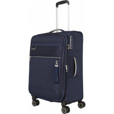 Чемодан Travelite Miigo Navy M exp на 4 колесах, синий