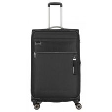Валіза Travelite Miigo Black L exp на 4 колесах, чорна