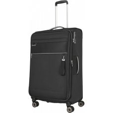 Валіза Travelite Miigo Black L exp на 4 колесах, чорна