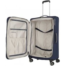 Валіза Travelite Miigo Navy L exp на 4 колесах, синя
