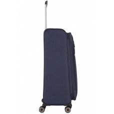 Валіза Travelite Miigo Navy L exp на 4 колесах, синя