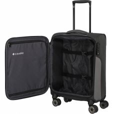 Валіза Travelite Viia Anthracite S на 4 колесах, сіра