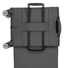 Валіза Travelite Viia Anthracite S на 4 колесах, сіра