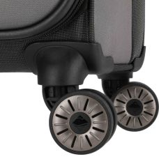 Чемодан Travelite Viia Anthracite M exp на 4 колесах, серый