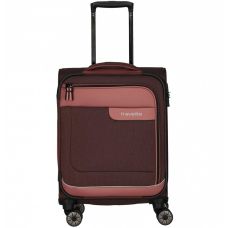 Чемодан Travelite Viia Rose S на 4 колесах, розовый