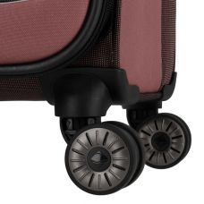 Чемодан Travelite Viia Rose S на 4 колесах, розовый