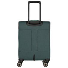 Чемодан Travelite Viia Green S на 4 колесах, зеленый