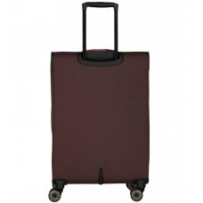 Чемодан Travelite Viia Rose M exp на 4 колесах, розовый