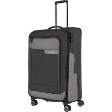 Валіза Travelite Viia Anthracite L exр на 4 колесах, сіра