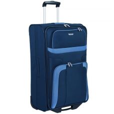 Чемодан Travelite Orlando Navy L на 2 колесах, синий