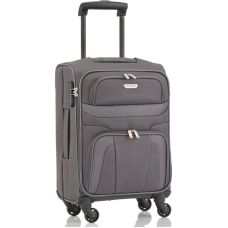 Чемодан Travelite Orlando Anthracite S на 4 колесах, серый