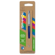 Ручка кулькова Parker Jotter Originals Navy Blue CT BP, блістер