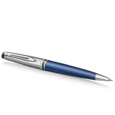 Ручка кулькова Waterman Expert Deluxe Metallic Blue CT BP у подар.футлярі