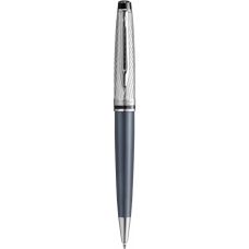 Ручка кулькова Waterman Expert Deluxe Metallic Stone Grey CT BP у подар.футлярі