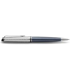 Ручка шариковая Waterman Expert Deluxe Metallic Stone Grey CT BP в подар.футляре