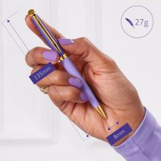 Ручка шариковая Waterman Hemisphere Colour Blocking Purple GT BP в подар.футляре