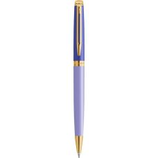 Ручка шариковая Waterman Hemisphere Colour Blocking Purple GT BP в подар.футляре